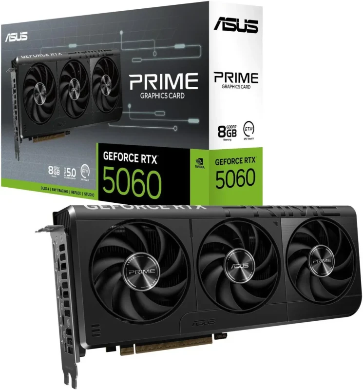 ASUS GeForce RTX 5060 8GB GDDR7 PCI Express 5.0 x8 Graphics Card PRIME-RTX5060-8G - Image 11