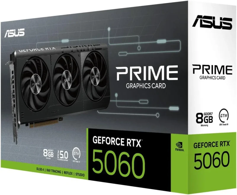 ASUS GeForce RTX 5060 8GB GDDR7 PCI Express 5.0 x8 Graphics Card PRIME-RTX5060-8G - Image 12