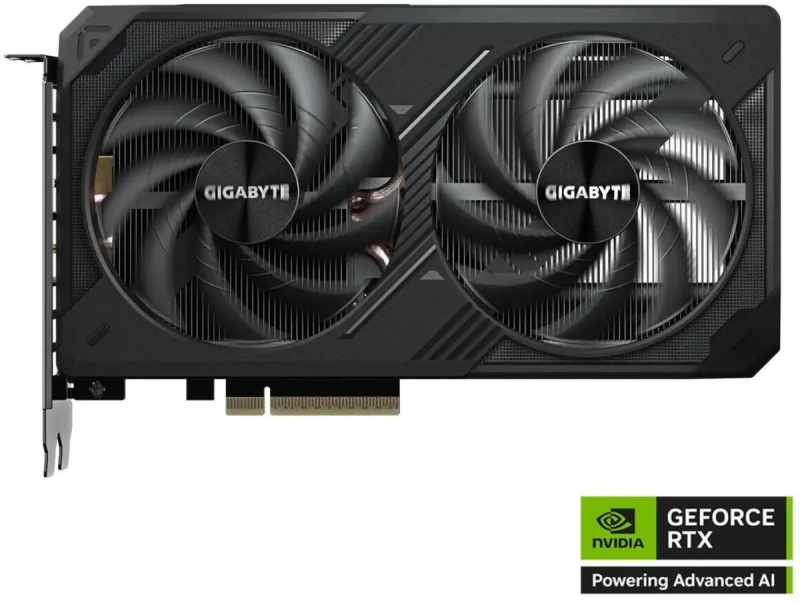 GIGABYTE WindForce GeForce RTX 5060 Ti 16GB GDDR7 PCI Express 5.0 x8 ATX Graphics Card GV-N506TWF2OC-16GD - Image 2