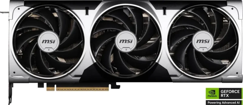 MSI Ventus GeForce RTX 5070 Ti 16GB GDDR7 PCI Express 5.0 Graphics Card RTX 5070 TI 16G VENTUS 3X OC - Image 2