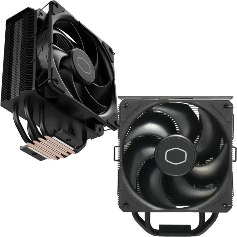 Cooler Master Hyper 212 Black CPU Air Cooler, SickleFlow 120mm Fan, Aluminum Top Cover, 4 Copper Heat Pipes, CryoFuze, 152mm(H), Brackets AMD Ryzen AM5|AM4, Intel LGA 1851|1700|1200 (RR-S4KK-25SN-R1) - Image 2