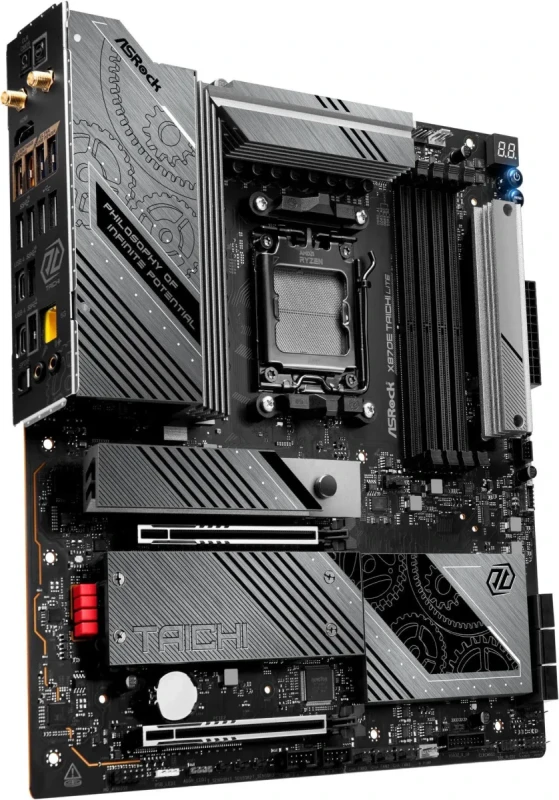ASRock X870E Taichi Lite AM5 AMD X870E Extended ATX Motherboard - Image 2