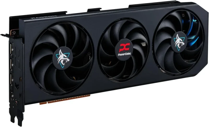 PowerColor Hellhound Radeon RX 9070 16GB 256-Bit GDDR6 PCI Express 5.0 RDNA 4 Graphics Card RX9070 16G-L/OC - Image 2
