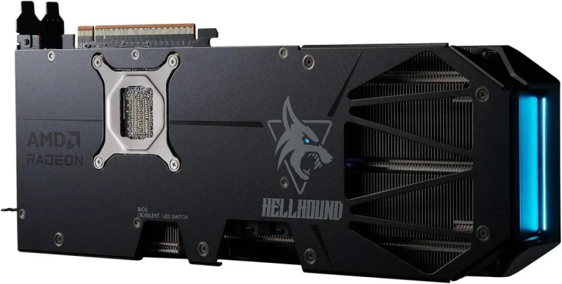 PowerColor Hellhound Radeon RX 9070 16GB 256-Bit GDDR6 PCI Express 5.0 RDNA 4 Graphics Card RX9070 16G-L/OC - Image 5