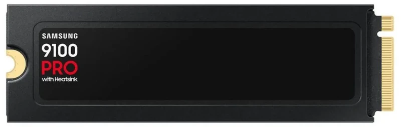 SAMSUNG SSD 9100 PRO with Heatsink 1TB, PCIe 5.0x4 M.2 2280, Seq. Read Speeds Up to 14,800/13,400 MB/s, Best for AI Computing, Gaming, and Heavy Duty Workstations (MZ- VAP1T0CW) - Image 2