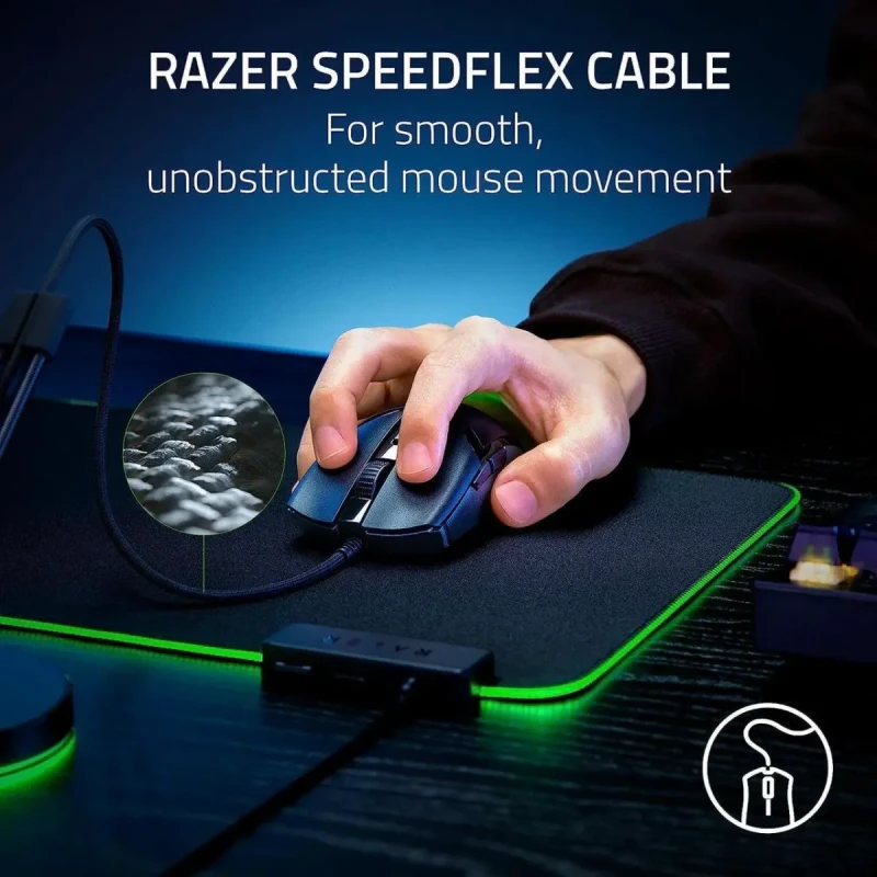 Razer Cobra Wired Gaming Mouse 58g Lightweight Design, Gen-3 Optical Switches, Chroma RGB Lighting, 8500 DPI Optical Sensor - Image 6