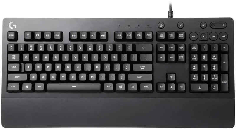 Logitech G213 Prodigy Gaming Keyboard, LIGHTSYNC RGB Backlit Keys, Spill-Resistant, Customizable Keys, Dedicated Multi-Media Keys – Black - Image 2