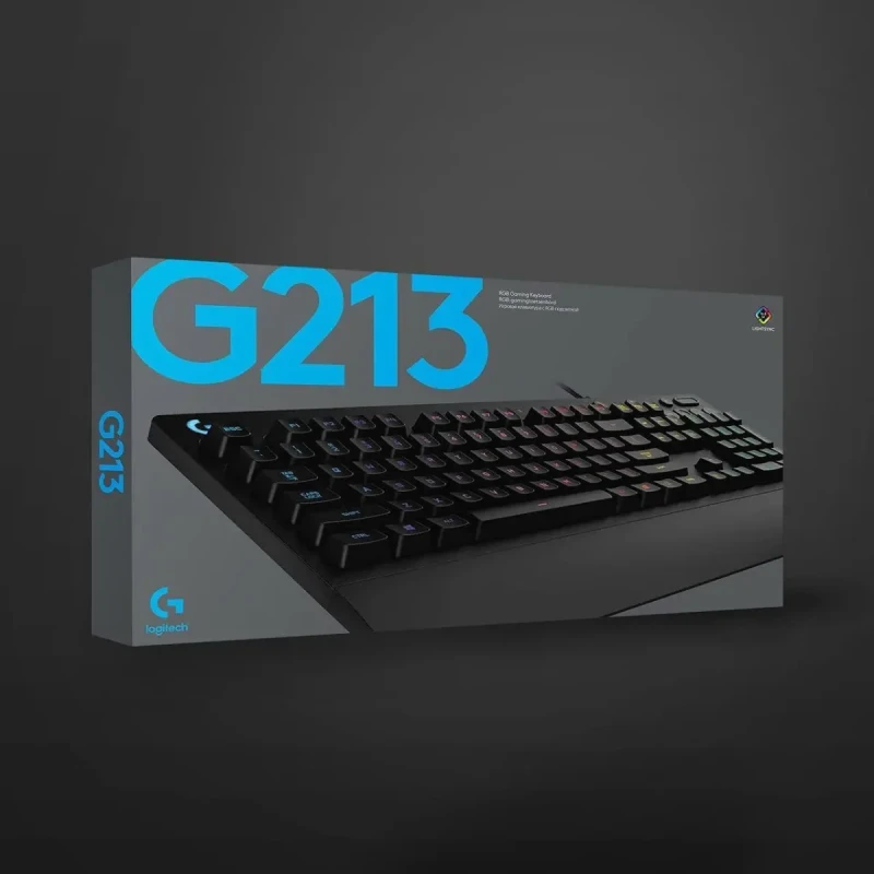Logitech G213 Prodigy Gaming Keyboard, LIGHTSYNC RGB Backlit Keys, Spill-Resistant, Customizable Keys, Dedicated Multi-Media Keys – Black - Image 10