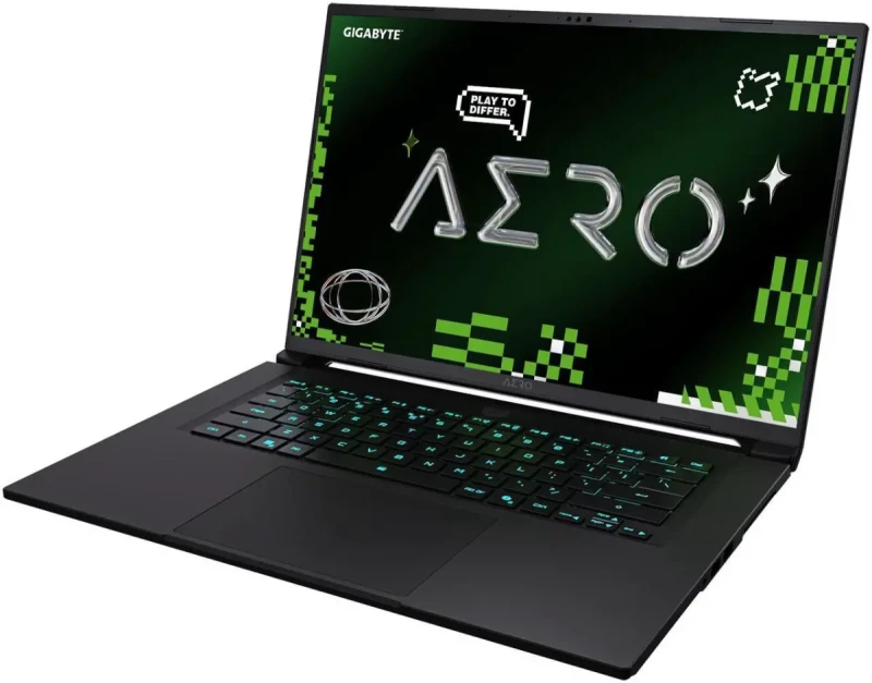 GIGABYTE AERO X16; Copilot+ PC - 165Hz 2560x1600 WQXGA - NVIDIA GeForce RTX 5060 - AMD Ryzen AI 7 350 - 1TB SSD with 16GB DDR5 RAM - Windows 11 Home - Space Gray - Image 4