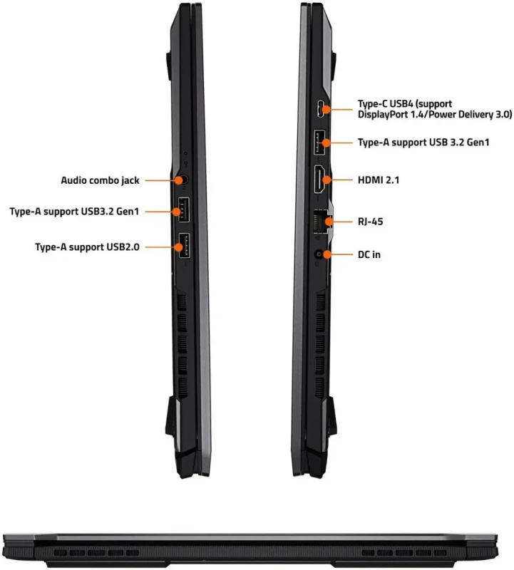GIGABYTE AERO X16; Copilot+ PC - 165Hz 2560x1600 WQXGA - NVIDIA GeForce RTX 5060 - AMD Ryzen AI 7 350 - 1TB SSD with 16GB DDR5 RAM - Windows 11 Home - Space Gray - Image 10