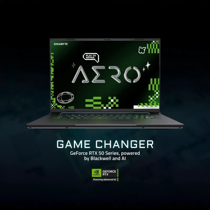 GIGABYTE AERO X16; Copilot+ PC - 165Hz 2560x1600 WQXGA - NVIDIA GeForce RTX 5060 - AMD Ryzen AI 7 350 - 1TB SSD with 16GB DDR5 RAM - Windows 11 Home - Space Gray - Image 15
