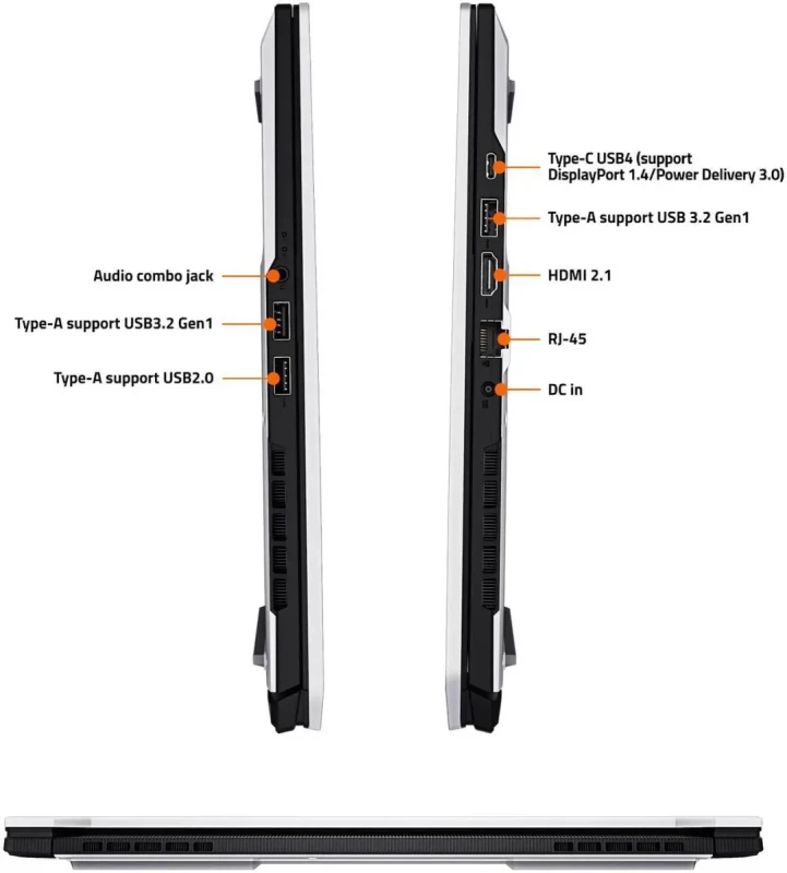 GIGABYTE AERO X16; Copilot+ PC - 165Hz 2560x1600 WQXGA - NVIDIA GeForce RTX 5070 - AMD Ryzen AI 7 350 - 1TB SSD with 16GB DDR5 RAM - Windows 11 Home - Lunar White - Image 13