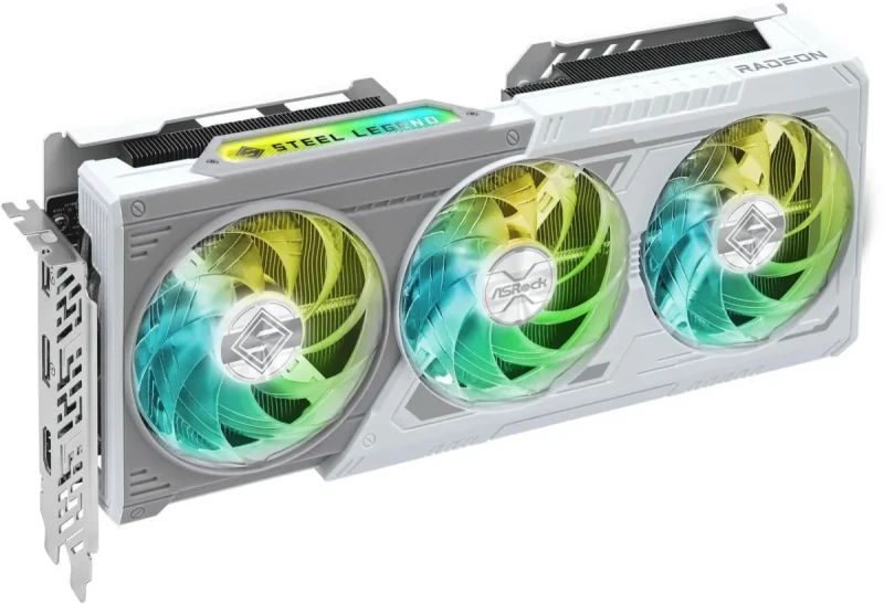 ASRock Steel Legend Radeon RX 9060 XT 16GB GDDR6 PCI Express 5.0 x16 Graphics Card RX9060XT SL 16GO RX 9060XT - Image 2