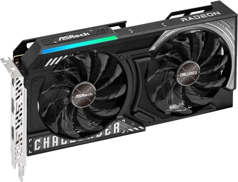 ASRock Challenger Radeon RX 9060 XT 16GB GDDR6 PCI Express 5.0 x16 Graphics Card RX9060XT CL 16GO RX 9060XT - Image 2