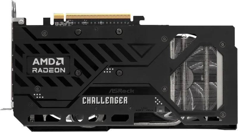 ASRock Challenger Radeon RX 9060 XT 16GB GDDR6 PCI Express 5.0 x16 Graphics Card RX9060XT CL 16GO RX 9060XT - Image 3