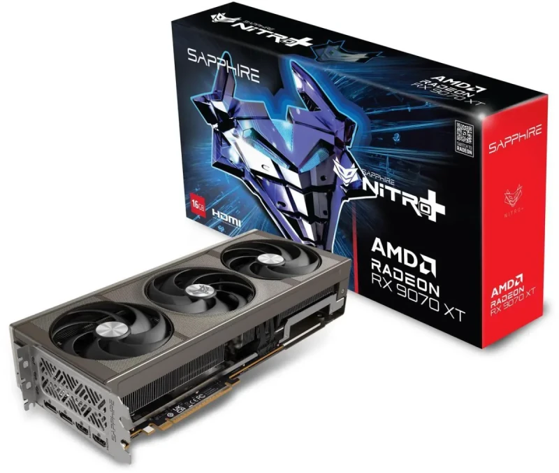 SAPPHIRE NITRO+ Radeon RX 9070 XT 16GB GDDR6 PCI Express 5.0 x16 ATX Graphics Card 11348-01-20G - Image 7