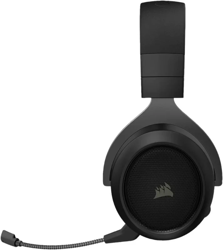 Corsair HS70 Pro Wireless Gaming Headset - 7.1 Surround Sound Headphones for PC, MacOS, PS5, PS4 - Discord Certified - 50mm Drivers – Carbon - Image 4