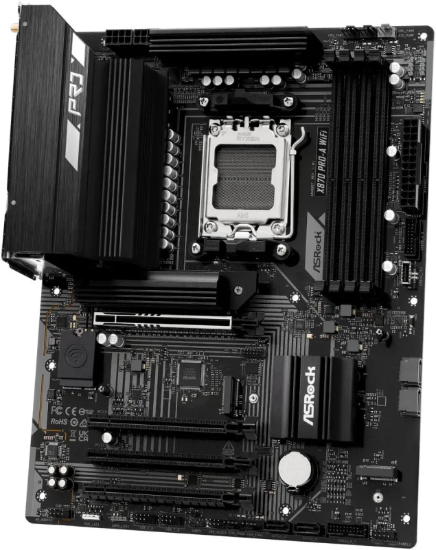Asrock X870 Pro-A WIFI AM5 AMD X870 ATX Motherboard - Image 3