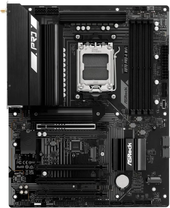 Asrock X870 Pro-A WIFI AM5 AMD X870 ATX Motherboard - Image 5