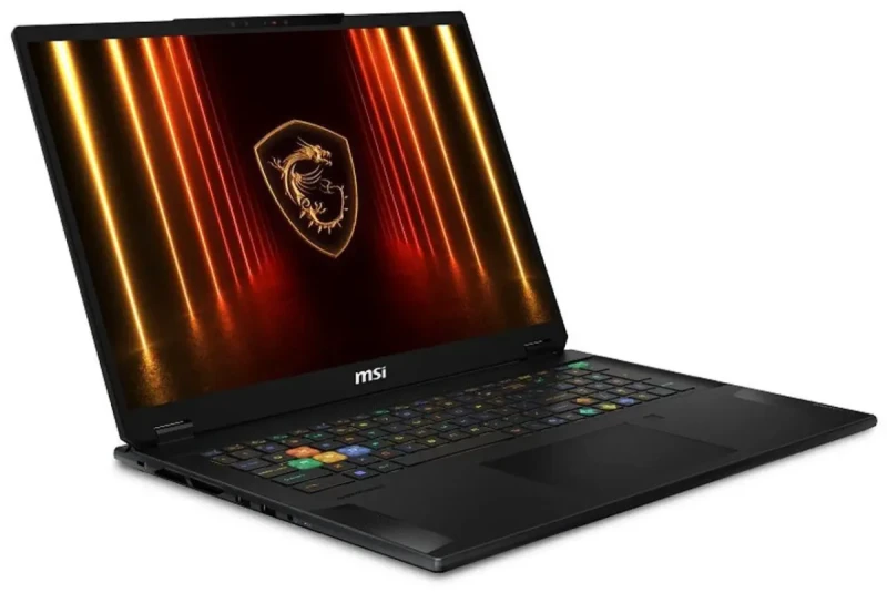 MSI Stealth A18 AI+ A3XWIG-009US: 18" UHD+ 120Hz Mini LED, Ryzen AI 9 HX 370, RTX 5080, 64GB DDR5, 2TB SSD, Win11 - Image 3