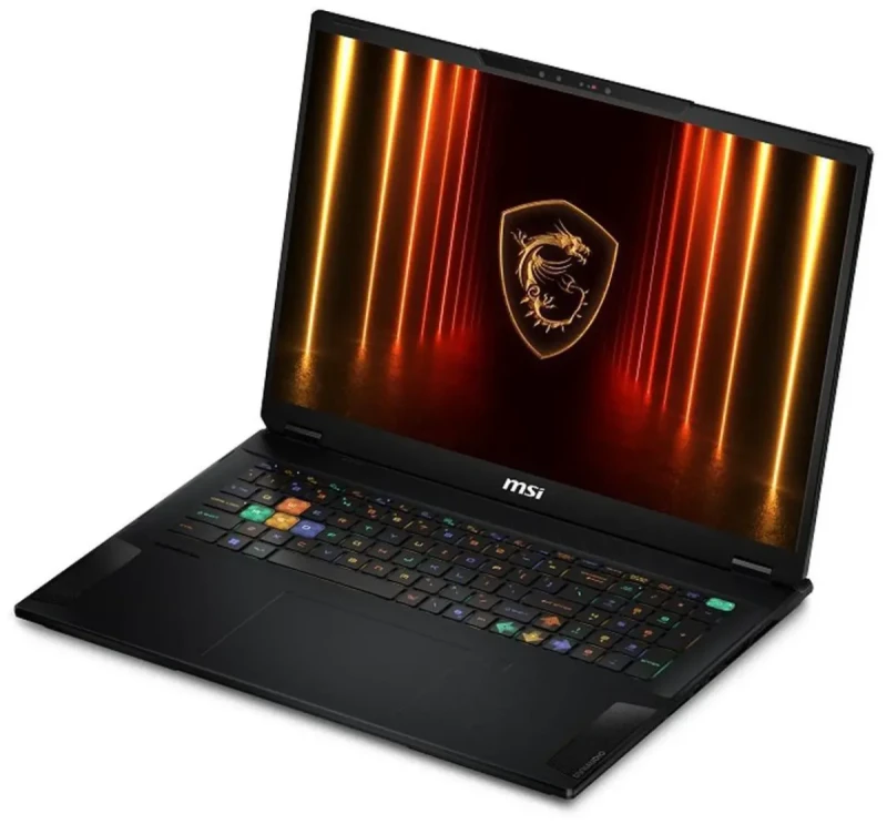 MSI Stealth A18 AI+ A3XWIG-009US: 18" UHD+ 120Hz Mini LED, Ryzen AI 9 HX 370, RTX 5080, 64GB DDR5, 2TB SSD, Win11 - Image 6