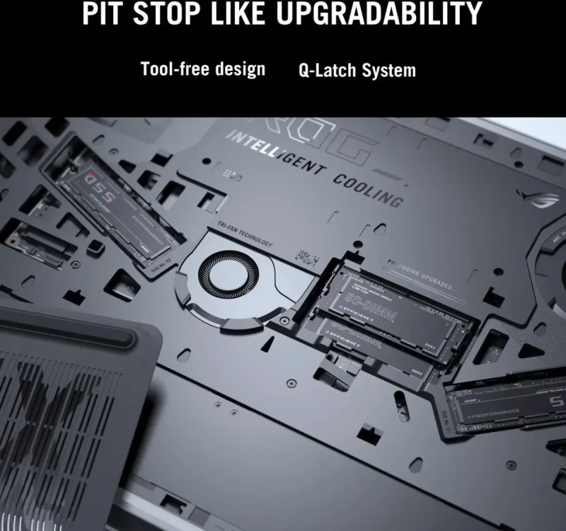 ASUS ROG Strix G16 G615LM-DS96: 16" QHD 240Hz IPS, Core Ultra 9 275HX, RTX 5060, 32GB DDR5, 1TB SSD, Win11 - Image 11