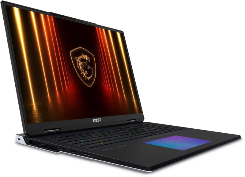 MSI Titan 18 HX AI A2XWIG-616U: 18" UHD+ 120Hz Mini LED, Core Ultra 9 285HX, RTX 5080, 64GB DDR5, 4TB SSD, Win11 Pro - Image 3
