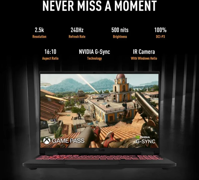 ASUS TUF Gaming A18 FA808UP-NS74 1.5TB: 18" QHD+ 240Hz IPS, Ryzen 7 260, RTX 5070, 32GB DDR5, 1.5TB SSD, Win11 - Image 10