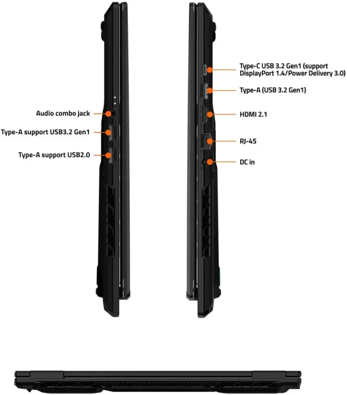 GIGABYTE GAMING A16 CWHI3US894SH 1.5TB: 16" WUXGA 165Hz, i7-13620H, RTX 5070, 64GB DDR5, 1.5TB SSD, Win11 - Image 9