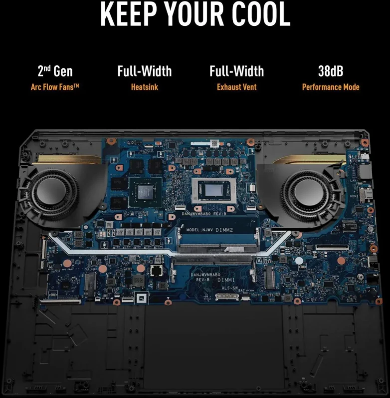 ASUS TUF Gaming A16 FA608UM-NS73 1TB: 16" QHD 165Hz, Ryzen 7 260, RTX 5060, 64GB DDR5, 1TB SSD, Win11 - Image 10