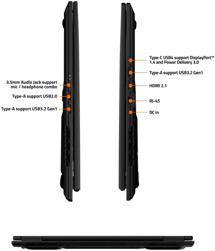 GIGABYTE GAMING A18 3WHK3USC64SH: 18" WQXGA 165Hz, Ryzen 7 260, RTX 5070, 32GB DDR5, 1TB SSD, Win11 - Image 10