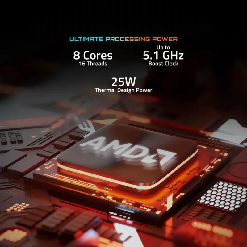 GIGABYTE GAMING A18 3WHK3USC64SH: 18" WQXGA 165Hz, Ryzen 7 260, RTX 5070, 32GB DDR5, 1TB SSD, Win11 - Image 14