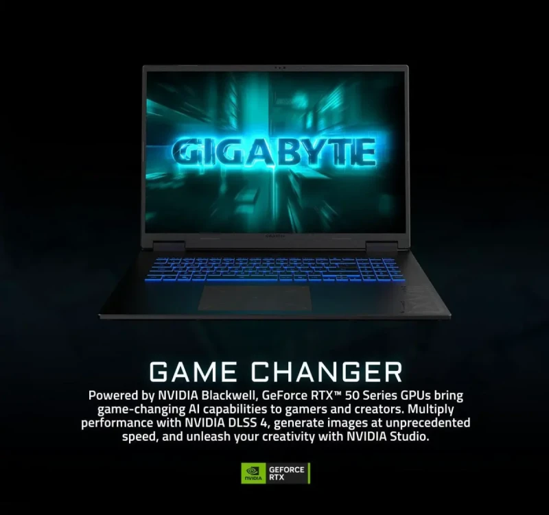 GIGABYTE GAMING A18 3WHK3USC64SH: 18" WQXGA 165Hz, Ryzen 7 260, RTX 5070, 32GB DDR5, 1TB SSD, Win11 - Image 18