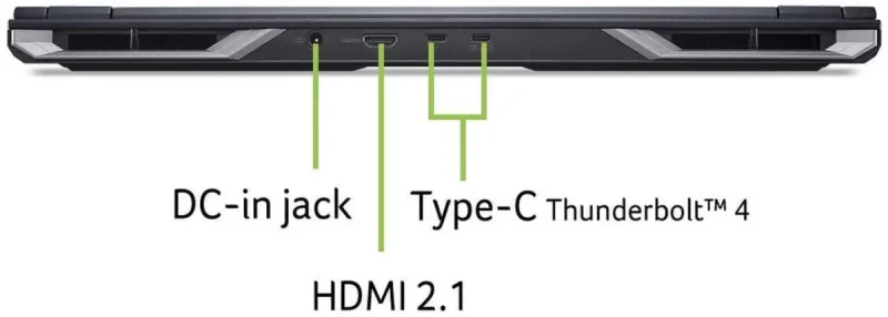 Acer Predator Helios Neo 18 PHN18-72-961N: 18" WQXGA 240Hz Mini LED, Core Ultra 9 275HX, RTX 5070 Ti, 64GB DDR5, 2TB SSD, Win11 - Image 8