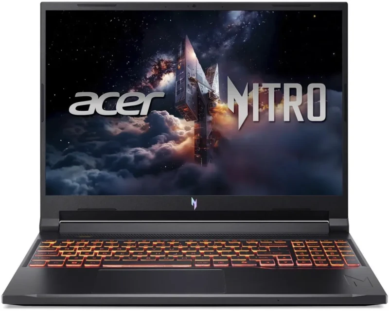 Acer Nitro V 16 ANV16-72-73C7: 16" WUXGA 180Hz IPS, Intel Core 7 240H, RTX 5060 85W, 32GB DDR5, 512GB PCIe Gen4 SSD, Win11 - Image 2