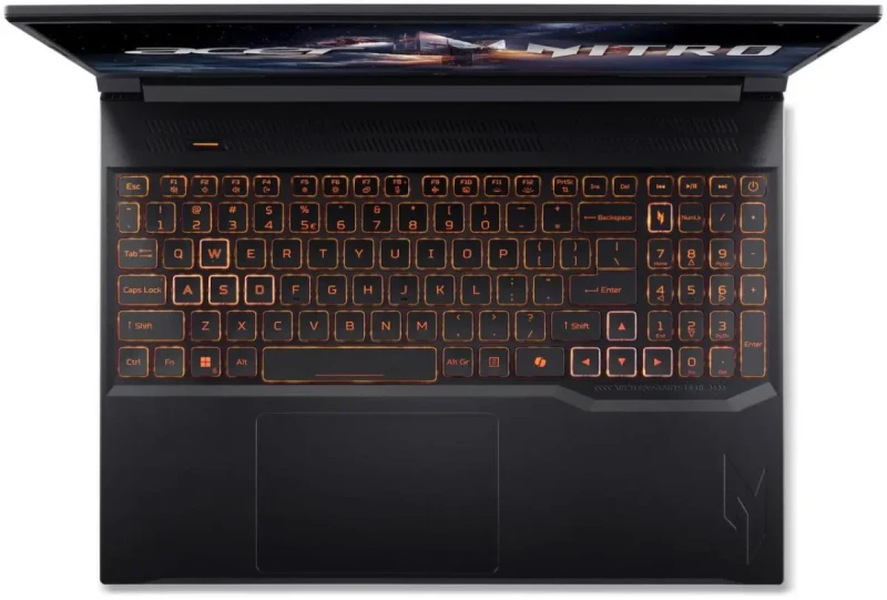 Acer Nitro V 16 ANV16-72-73C7: 16" WUXGA 180Hz IPS, Intel Core 7 240H, RTX 5060 85W, 32GB DDR5, 512GB PCIe Gen4 SSD, Win11 - Image 6