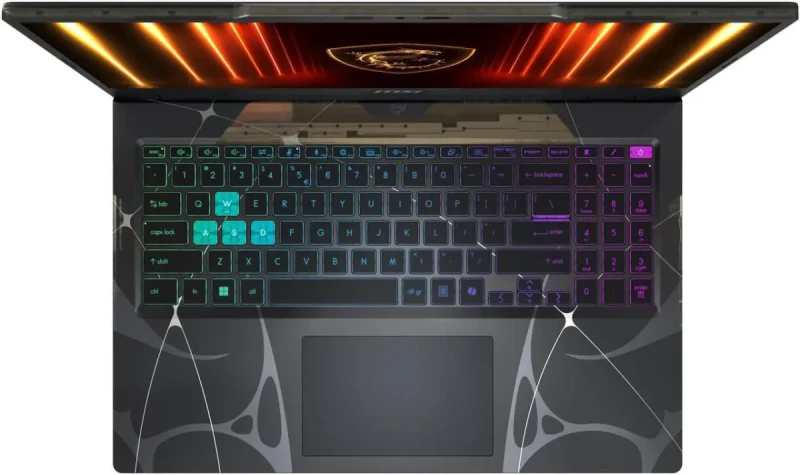 MSI Cyborg A15 - 15.6" GeForce RTX 5050 Laptop GPU - AMD Ryzen 7 260(3.80-5.10 GHz) - 16GB Memory - 512 GB NVMe SSD - Windows 11 Home Gaming Laptop - 144 Hz IPS (Cyborg A15 AI B2HWEKG-071US ) - Image 9