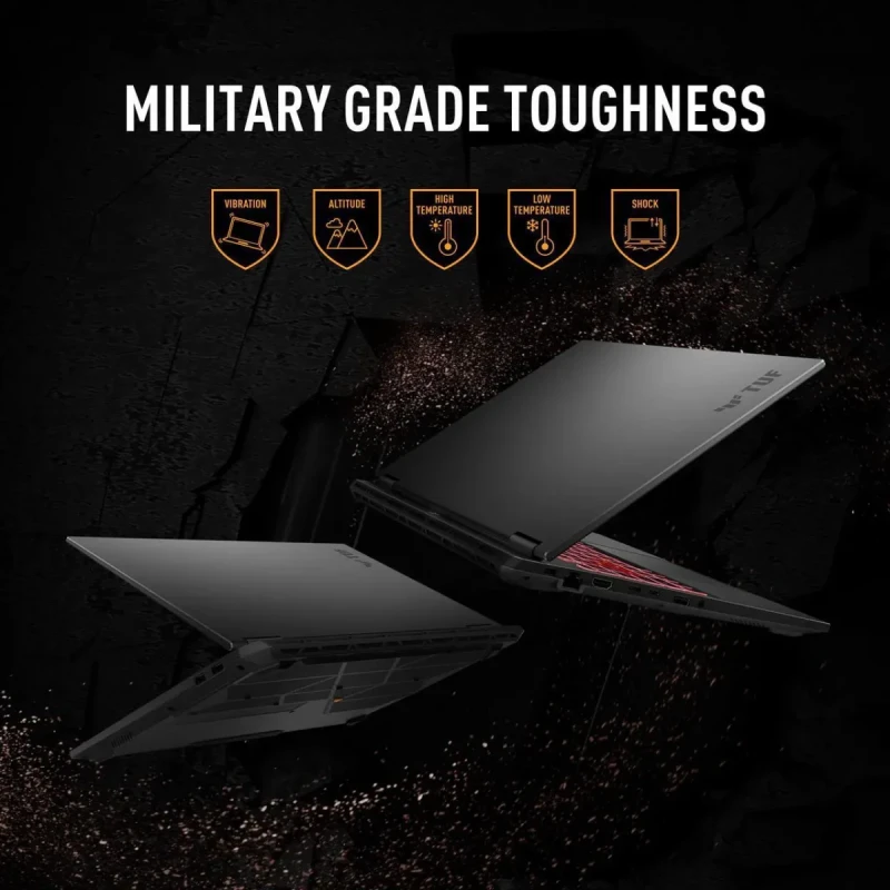 ASUS TUF Gaming A16 - 16" GeForce RTX 5060 Laptop GPU - AMD Ryzen 7 260 - 16GB Memory - 512 GB NVMe SSD - Windows 11 Home Gaming Laptop - 165 Hz IPS (FA608UM-NS73 ) - Image 9