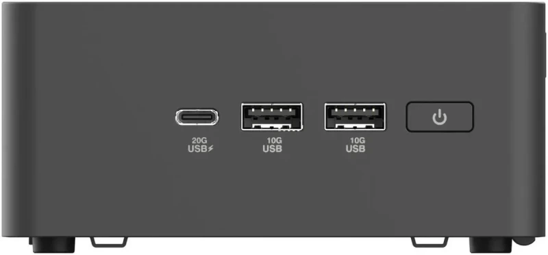 ASUS NUC 15 Pro RNUC15CRHU70000U Barebone Mini PC - Intel Core Ultra 7-255H, Intel Arc 140T Graphics, Compact NUC Form Factor, Thunderbolt 4, Wi-Fi 6E, 2.5Gb LAN, HDMI & USB-C, Black, US Cord, Memory & Storage Not Included, Ideal for Business, Edge Computing, and Custom Builds - Gallery Image