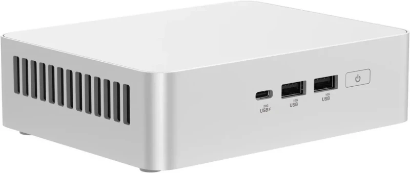ASUS NUC 15 Pro+ Barebone Mini PC - Intel Core Ultra 9 285H Series 2, 2x DDR5 SO-DIMM Slots, Dual M.2 NVMe Storage Support, Thunderbolt 4, WiFi 7, Bluetooth 5.4, HDMI 2.1, USB4, Compact Aluminum Chassis, No RAM/SSD Included - Gallery Image