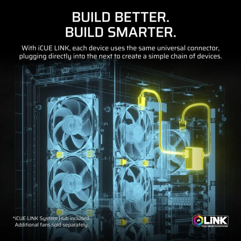 Corsair iCUE LINK TITAN 360 RX RGB 360 mm AIO Liquid CPU Cooler – FlowDrive Pump with Three-Phase Motor, 3x RX120 RGB PWM Fans (300–2100 RPM, 73.5 CFM), Aluminum Radiator (396x120x27 mm), iCUE LINK Single-Cable Control, Copper Cold Plate, Intel LGA1851/1700 & AMD AM5/AM4 Support, Black/White Options - Gallery Image