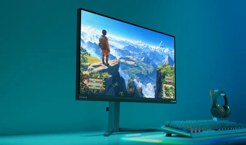 Philips Evnia Gaming Monitor 27M2N3500PA, 27 Inch, QHD, FAST IPS, 260Hz, 0.3ms, AdaptiveSync, with Ergo Stand - Gallery Image