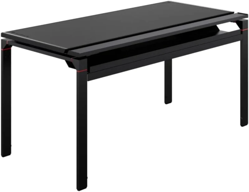 Secretlab MAGNUS Metal Desk MAGBDL15S-BLACK - Black Metal Gaming Desk, Magnetic Cable Management, Black MAGPAD Faux Leather Desk Mat, 150cm x 70cm - Gallery Image