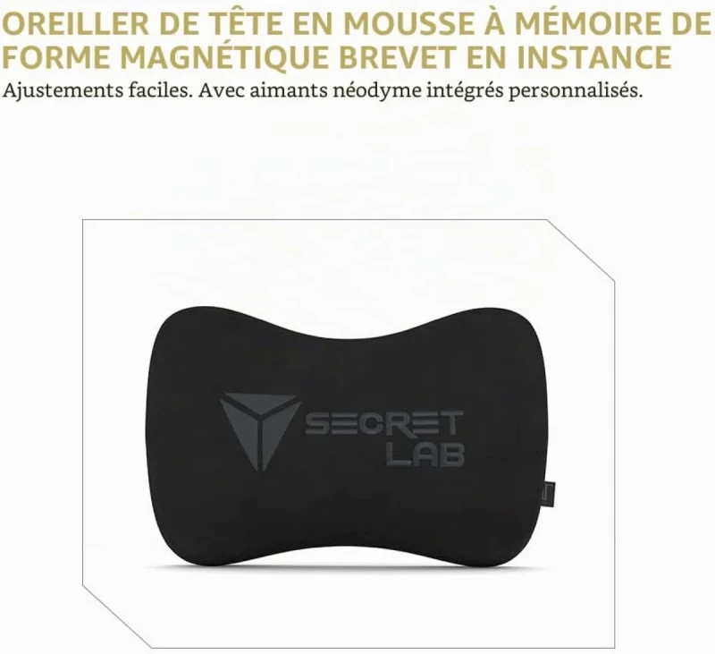 Secretlab TITAN Evo Black Gaming Chair - SoftWeave Plus Fabric, Ergonomic Lumbar Support, Magnetic Memory Foam Head Pillow, 4D Armrests, Reclining Backrest, Standard Size, Up to 130kg, Black - Gallery Image